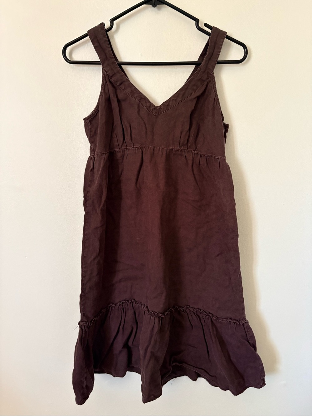 Mossimo Supply Co. Sleeveless V-Neck Mini Dress in Brown